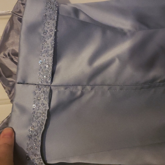 Light Blue prom dress - Picture 7 of 10